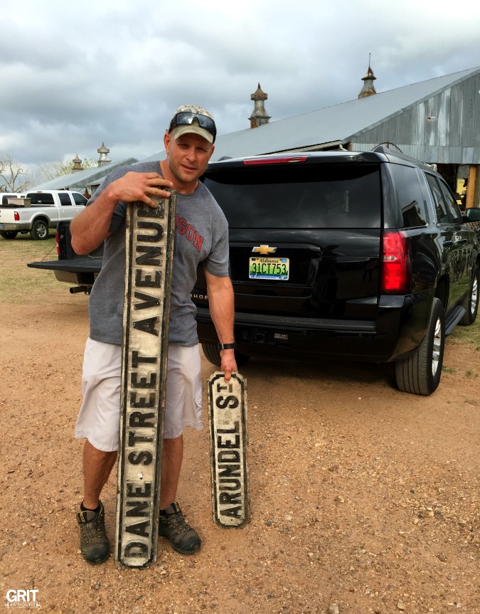 Antique Street Signs