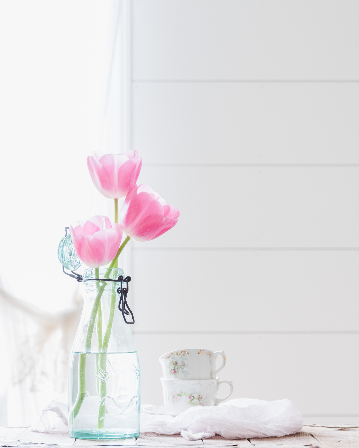 Vintage French Canning Jar. Love these for the kitchen and perfect for blooms